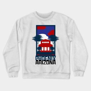 Phoenix, Arizona Skyline T-Shirt Crewneck Sweatshirt